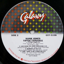 Load image into Gallery viewer, Hank Jones : Tiptoe Tapdance (LP, Album)
