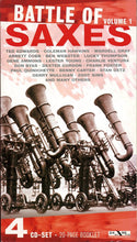 Load image into Gallery viewer, Various : Battle Of Saxes · Volume 1 (4xCD, Comp, Mono + Box)

