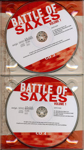 Various : Battle Of Saxes · Volume 1 (4xCD, Comp, Mono + Box)