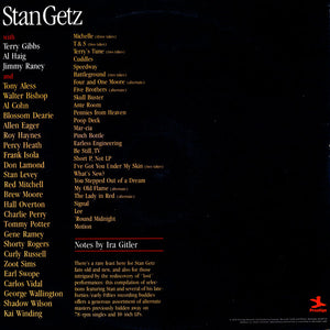 Stan Getz & Friends : Early Getz (2xLP, Comp)