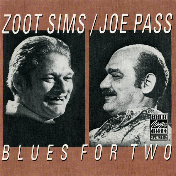 Zoot Sims / Joe Pass : Blues For Two (CD, Album, RE, RM)