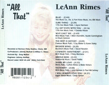 Charger l&#39;image dans la galerie, LeAnn Rimes : All That (CD, Album)
