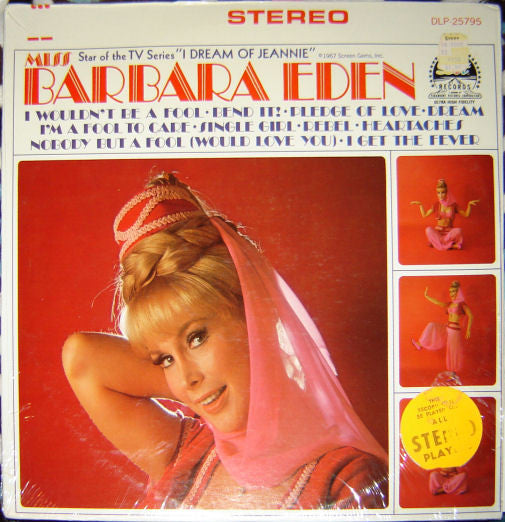 Barbara Eden : Miss Barbara Eden (LP, Album)