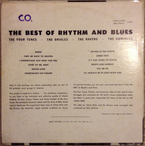 Various : The Best Of Rhythm & Blues (LP, Comp)