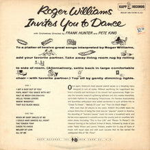 Laden Sie das Bild in den Galerie-Viewer, Roger Williams (2) : Invites You To Dance (LP, Album)
