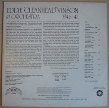 Laden Sie das Bild in den Galerie-Viewer, Eddie &quot;Cleanhead&quot; Vinson &amp; Orchestra* : 1946-47 (LP, Comp, Mono)
