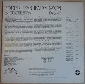 Eddie "Cleanhead" Vinson & Orchestra* : 1946-47 (LP, Comp, Mono)