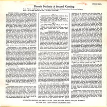 Load image into Gallery viewer, Dennis Budimir : A Second Coming (LP, Album)
