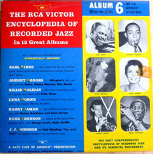 Laden Sie das Bild in den Galerie-Viewer, Various : The RCA Victor Encyclopedia Of Recorded Jazz: Album 6 - Hin To Joh (10&quot;, Comp)
