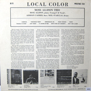 Mose Allison : Local Color (LP, Album)