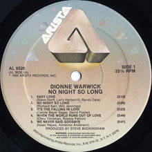 Load image into Gallery viewer, Dionne Warwick : No Night So Long (LP, Album)

