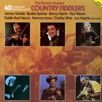 Laden Sie das Bild in den Galerie-Viewer, Various : The World&#39;s Greatest Country Fiddlers (2xLP, Comp, Gat)

