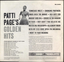 Laden Sie das Bild in den Galerie-Viewer, Patti Page : Golden Hits (LP, Comp, Mono)
