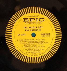 Roy Hamilton (5) : The Golden Boy (LP)