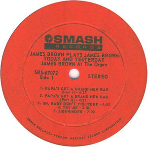 James Brown : James Brown Today & Yesterday (LP, Album)