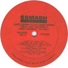 Laden Sie das Bild in den Galerie-Viewer, James Brown : James Brown Today &amp; Yesterday (LP, Album)
