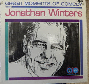 Jonathan Winters : Great Moments Of Comedy With Jonathan Winters (LP, Album, Comp, Mono)