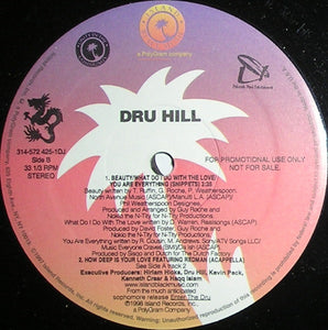 Dru Hill : How Deep Is Your Love (12", Promo)