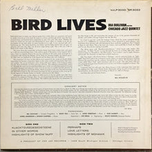 Load image into Gallery viewer, Ira Sullivan And The Chicago Jazz Quintet : Bird Lives (LP, Album)
