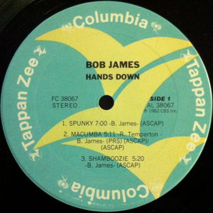 Bob James : Hands Down (LP, Album, Gat)
