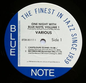 Various : One Night With Blue Note Preserved (4xLP, Comp + Box)