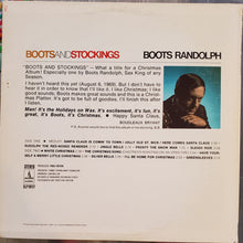 Laden Sie das Bild in den Galerie-Viewer, Boots Randolph : Boots And Stockings (LP)
