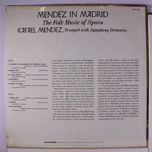 Rafael Mendez : Mendez In Madrid (LP)