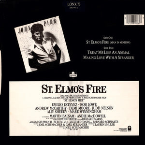 John Parr : St. Elmo's Fire (Man In Motion) (12", Single)