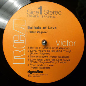 Porter Wagoner : Ballads Of Love (LP)