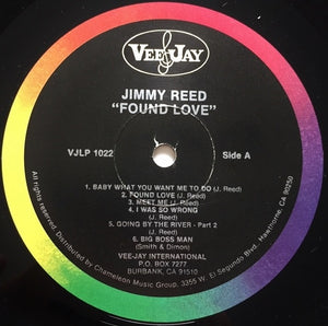 Jimmy Reed : Found Love (LP, Album, RE)