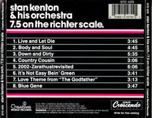 Laden Sie das Bild in den Galerie-Viewer, Stan Kenton &amp; His Orchestra* : 7.5 On The Richter Scale. (CD, Album, RE)
