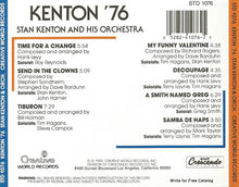 Charger l&#39;image dans la galerie, Stan Kenton And His Orchestra : Kenton &#39;76 (CD, Album, RE)
