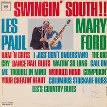 Laden Sie das Bild in den Galerie-Viewer, Les Paul &amp; Mary Ford : Swingin&#39; South (LP, Mono)
