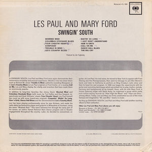 Les Paul & Mary Ford : Swingin' South (LP, Mono)