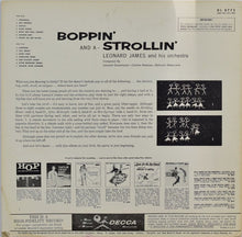 Laden Sie das Bild in den Galerie-Viewer, Leonard James And His Orchestra : Boppin&#39; And  A-Strollin&#39; (LP, Album, Mono, Promo)
