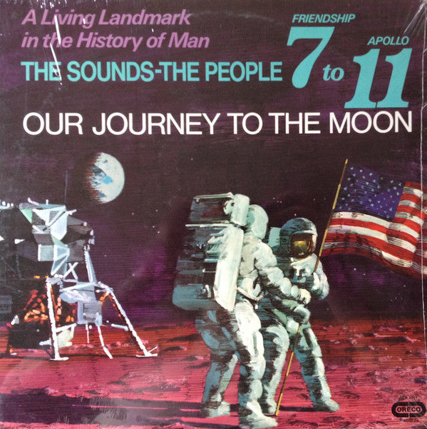MOON LANDING ALBUM レコード(フォノシート)付き Moon Landing Record