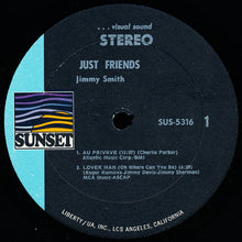 Load image into Gallery viewer, Jimmy Smith : Just Friends (LP, Album, RE)
