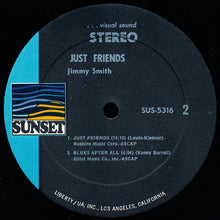 Load image into Gallery viewer, Jimmy Smith : Just Friends (LP, Album, RE)
