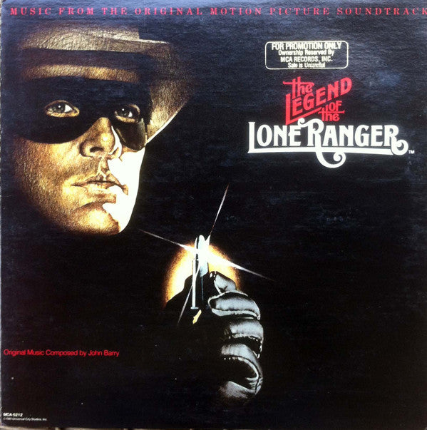 John Barry : The Legend Of The Lone Ranger (Music From The Original Motion Picture Soundtrack) (LP)
