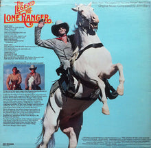 Laden Sie das Bild in den Galerie-Viewer, John Barry : The Legend Of The Lone Ranger (Music From The Original Motion Picture Soundtrack) (LP)
