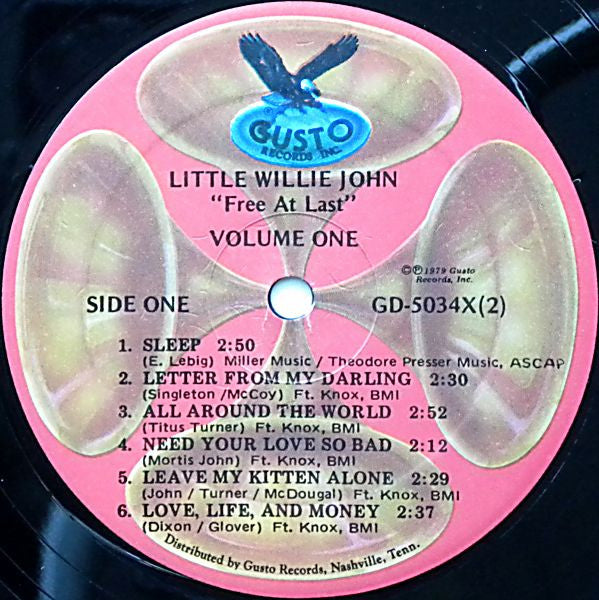 Buy Little Willie John : Free At Last (2xLP, Comp) Online for a great ...