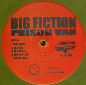 Big Fiction : Prison Van (LP, Album, Ltd, Oli)