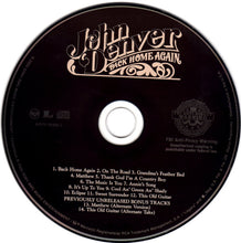 Load image into Gallery viewer, John Denver : Back Home Again (CD, Album, RE, RM)
