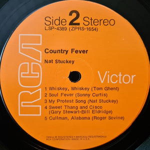 Nat Stuckey : Country Fever (LP, Album)