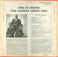 Laden Sie das Bild in den Galerie-Viewer, The Ramsey Lewis Trio : The In Crowd (LP, Album)
