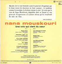Laden Sie das Bild in den Galerie-Viewer, Nana Mouskouri : Une Voix Qui Vient Du Cœur (LP, Album)
