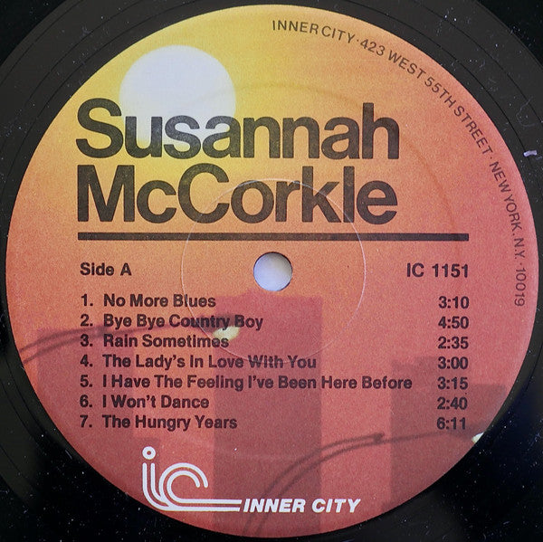 Buy Susannah McCorkle : The People That You Never Get To Love (LP