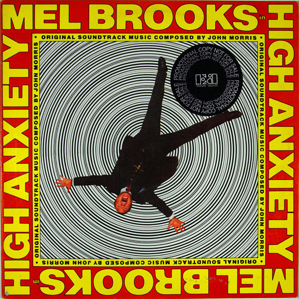 John Morris : High Anxiety - Original Soundtrack / Mel Brooks' Greatest Hits Featuring The Fabulous Film Scores Of John Morris (LP, Album, Comp, Promo, Gat)