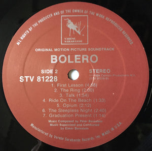 Peter Bernstein (3) : Bolero  Original Soundtrack (LP)