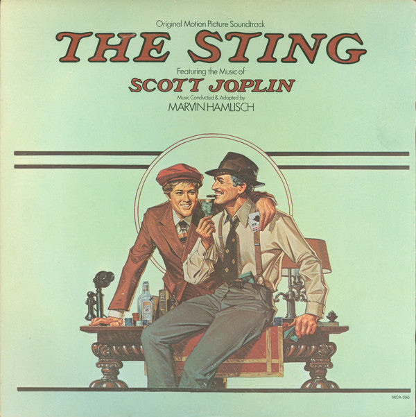 Marvin Hamlisch : The Sting (Original Motion Picture Soundtrack) (LP, Album, Pin)